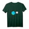 Planet Erde und Mond Geschenk T-Shirt – Lustiges Astronomie T-Shirt für Männer, Frauen & Kinder als Geburtstags- oder Weihnachtsgeschenk