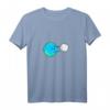 Planet Erde und Mond Geschenk T-Shirt – Lustiges Astronomie T-Shirt für Männer, Frauen & Kinder als Geburtstags- oder Weihnachtsgeschenk