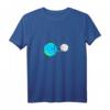 Planet Erde und Mond Geschenk T-Shirt – Lustiges Astronomie T-Shirt für Männer, Frauen & Kinder als Geburtstags- oder Weihnachtsgeschenk