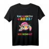 Kinder Kindergarten T-Shirt 2023 – Süße Kinderkleidung für Mädchen & Jungen zum Kindergartenstart, Vorschule & Kita Geschenk