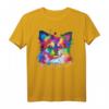 Bunter Hund Chihuahua Motiv T-Shirt – Perfekt für Hundefreunde, Gassi-Geher & als Geschenk zu Geburtstag & Weihnachten