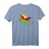 Karneval Fasching T-Shirt mit Narrenkappe, Luftschlangen & Konfetti – Buntes Kostüm für Damen, Herren, Kinder & Party, Perfekt für Karneval & Fastnacht