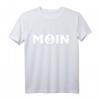 Moin Norddeutsch Plattdeutsch Nordsee Ostsee Anker Geschenk - Lustiges T-Shirt für Norddeutschland-Fans & Nordsee-Urlauber