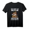 Ich Darf So Aussehen Ich Hatte Nachtdienst T-Shirt – Lustiges Geschenk für Pflegekräfte & Schichtarbeiter, Witziges Nachtschicht T-Shirt