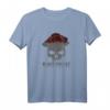 Schwarzwälder Bollenhut Totenkopf T-Shirt – Modernes Schwarzwald-Motiv als Geschenk für Schwarzwaldfans aus Freiburg und Umgebung
