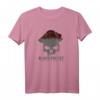 Schwarzwälder Bollenhut Totenkopf T-Shirt – Modernes Schwarzwald-Motiv als Geschenk für Schwarzwaldfans aus Freiburg und Umgebung