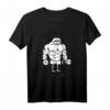 Never skip leg day Pug T-Shirt – Motivationsshirt für Bodybuilding, Powerlifting & Weightlifting, perfektes Geschenk für Kraftsport-Fans