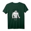 Never skip leg day Pug T-Shirt – Motivationsshirt für Bodybuilding, Powerlifting & Weightlifting, perfektes Geschenk für Kraftsport-Fans