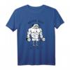 Never skip leg day Pug T-Shirt – Motivationsshirt für Bodybuilding, Powerlifting & Weightlifting, perfektes Geschenk für Kraftsport-Fans