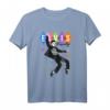 Elvis Presley Official Dancing Star T-Shirt - Lizenzierte Rock 'n' Roll Kleidung mit klassischem Schnitt und langlebigem Saum