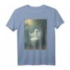 Vintage Halloween Geist Kostüm T-Shirt - Gruselige Hippie-Motive für Halloween-Partys, Geisterliebhaber & Familien