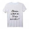 Kinder Mama willst du Papa heiraten - Romantisches Verlobung & Hochzeit Spruch T-Shirt für den Heiratsantrag