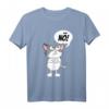 Lustiges Katzen T-Shirt mit ironischem Spruch - Sarkastisches Geschenk für Katzenliebhaber, Damen, Herren & Kinder