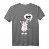 Lustiges Katzen T-Shirt mit ironischem Spruch - Sarkastisches Geschenk für Katzenliebhaber, Damen, Herren & Kinder
