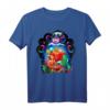 HapDeer The Little Mermaid Ariel Ursula & Flounder T-Shirt - Offiziell lizenziertes Disney Merchandise
