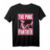 Pink Panther Casual Brick Logo Portrait T-Shirt - Lizenziertes Cartoon-Merchandise