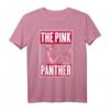 Pink Panther Casual Brick Logo Portrait T-Shirt - Lizenziertes Cartoon-Merchandise