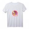 Mia and Me Onchao Blumen Einhorn T-Shirt für Kinder – Buntes, klassisch geschnittenes Shirt mit doppeltem Saum