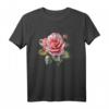 Blooming Pink Rose Flower Cute Pink Roses Flower Gardening T-Shirt – Romantisches Blumenthema für Frühling, Natur & Liebhaber
