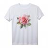 Blooming Pink Rose Flower Cute Pink Roses Flower Gardening T-Shirt – Romantisches Blumenthema für Frühling, Natur & Liebhaber