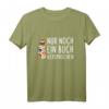 Nur Noch Ein Buch Versprochen Fuchs Leseratte T-Shirt - Lustiges Geschenk für Bücherliebhaber & Bücherwürmer