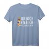 Nur Noch Ein Buch Versprochen Fuchs Leseratte T-Shirt - Lustiges Geschenk für Bücherliebhaber & Bücherwürmer