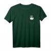 Einhorn T-Shirt mit Brusttasche - Handgezeichnetes Fabelwesen Motiv für Tierliebhaber, geeignet als Geburtstags- oder Weihnachtsgeschenk für Männer, Frauen, Jungen & Mädchen