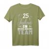 Hochzeitstag Jubiläum Silberhochzeit Ehepaar T-Shirt mit Spruch - Perfekte Dekoration & Geschenk für 25 Jahre Ehe