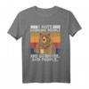 I Hate Morning People Vintage T-Shirt – Lustiges Shirt gegen Frühaufstehen, perfekt als Geschenk für Morgenmuffel, Freunde und Familie