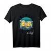 Despicable Me Minions Weekend Vibes Only Teal Sunset Sketch T-Shirt – Offiziell lizenzierte Bekleidung für Fans & Freizeit