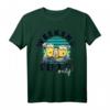 Despicable Me Minions Weekend Vibes Only Teal Sunset Sketch T-Shirt – Offiziell lizenzierte Bekleidung für Fans & Freizeit