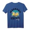 Despicable Me Minions Weekend Vibes Only Teal Sunset Sketch T-Shirt – Offiziell lizenzierte Bekleidung für Fans & Freizeit