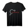 Nurburgring Karten-Grafik T-Shirt – Perfektes Geschenk für Autoliebhaber und Rennsportfans