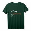 Nurburgring Karten-Grafik T-Shirt – Perfektes Geschenk für Autoliebhaber und Rennsportfans