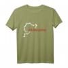 Nurburgring Karten-Grafik T-Shirt – Perfektes Geschenk für Autoliebhaber und Rennsportfans
