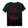Ich liebe Roland T-Shirt – Herz in Rot, perfektes Geschenk für Roland-Fans zu Geburtstag, Weihnachten & mehr