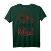 Ich liebe Roland T-Shirt – Herz in Rot, perfektes Geschenk für Roland-Fans zu Geburtstag, Weihnachten & mehr