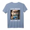 Guten Morgen Ganz Dünnes Eis Kaffee Spruch T-Shirt – Lustiges Geschenk für Morgenmuffel, Schichtarbeiter & Katzenliebhaber