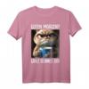 Guten Morgen Ganz Dünnes Eis Kaffee Spruch T-Shirt – Lustiges Geschenk für Morgenmuffel, Schichtarbeiter & Katzenliebhaber