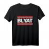 BLYAT T-Shirt 2020 mit Stripe Logo - Original Streetwear Shirt für Trendsetter & Geburtstagsgeschenk