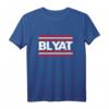 BLYAT T-Shirt 2020 mit Stripe Logo - Original Streetwear Shirt für Trendsetter & Geburtstagsgeschenk