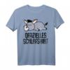 Offizielles Schlafshirt Pyjama Nachthemd mit Esel Pony Motiv – Lustiges Geschenk für Langschläfer, Morgenmuffel und Pony-Fans