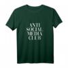 Anti Social Media Spruch T-Shirt - Lustiges Statement für Männer & Frauen, Perfekt als Geschenk für Familie, Geburtstag & Weihnachten