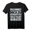 Lustiges Social Media Manager T-Shirt zum HapDeer – Originelles Geschenk für Digital Profis