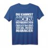 Lustiges Social Media Manager T-Shirt zum HapDeer – Originelles Geschenk für Digital Profis