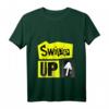 Lustiges Swipe Up Internet Social Media Influencer Meme T-Shirt – Perfektes Geschenk für Content Creator und Kanalwachstum