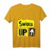 Lustiges Swipe Up Internet Social Media Influencer Meme T-Shirt – Perfektes Geschenk für Content Creator und Kanalwachstum
