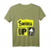 Lustiges Swipe Up Internet Social Media Influencer Meme T-Shirt – Perfektes Geschenk für Content Creator und Kanalwachstum
