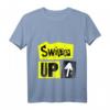Lustiges Swipe Up Internet Social Media Influencer Meme T-Shirt – Perfektes Geschenk für Content Creator und Kanalwachstum