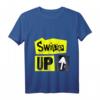 Lustiges Swipe Up Internet Social Media Influencer Meme T-Shirt – Perfektes Geschenk für Content Creator und Kanalwachstum